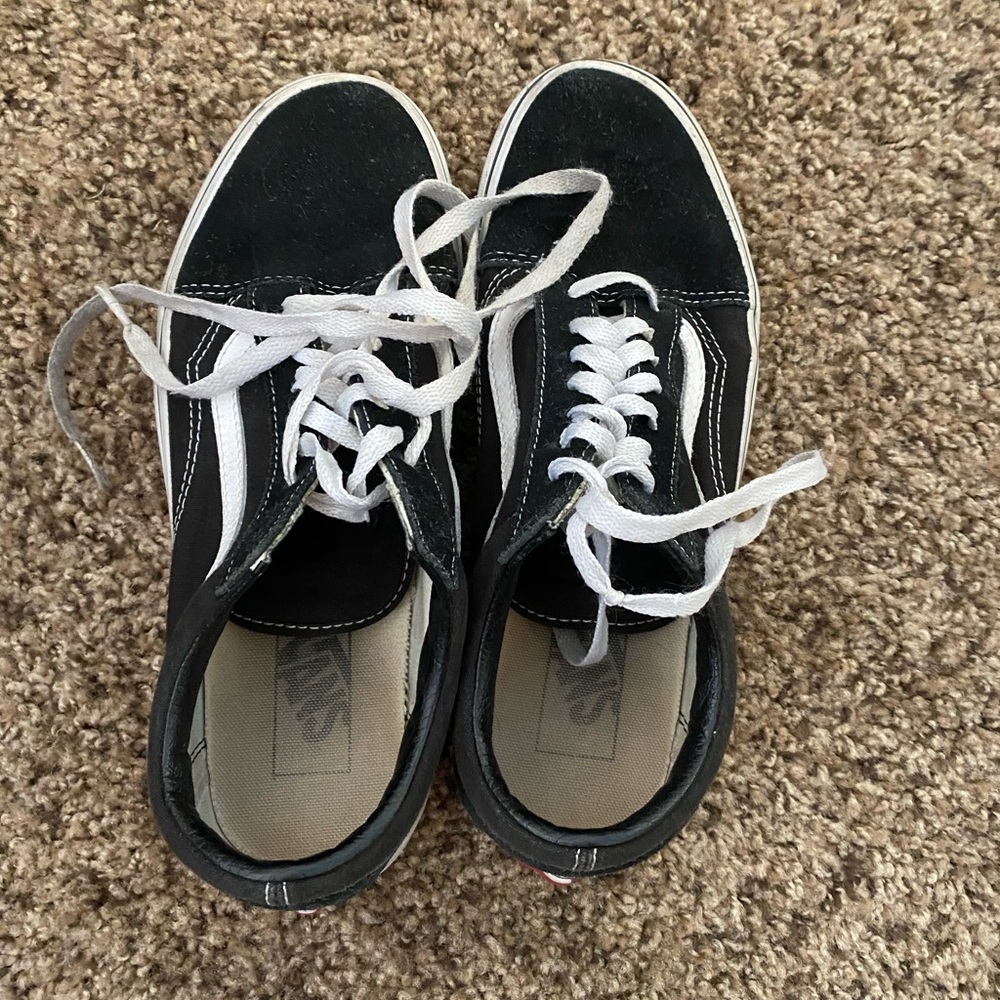 Black vans size 9